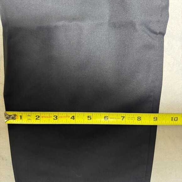 Dickies Chino Pants Womens Black Flat Front Workwear Straight Leg Size 16 UU NWT - Picture 15 of 16